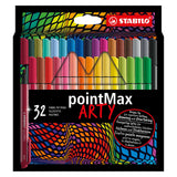 Stabilo PointMax Fineliners Arty Endui, 32st.