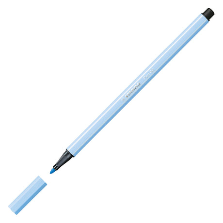 Stabilo arty creative set pen 68 points 88 trousse avec 24 couleurs, 12 feutres et 12 fineliners