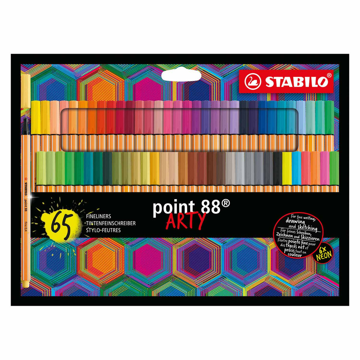 STABILO Point 88 Arty Pouch, 65e.