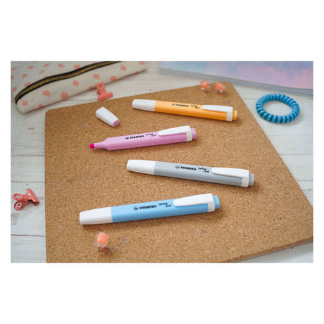 Stabilo swing cool - surligneur - lot de 4 pièces