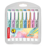 Stabilo swing cool pastel - surligneur - lot de 8 pièces