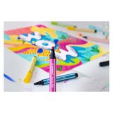 Stabilo Pen 68 Max Felt -tip Pen z debelo dleto lila