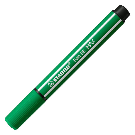 Stabilo pen 68 max arty - feutre à pointe biseautée épaisse - lot de 4 pièces
