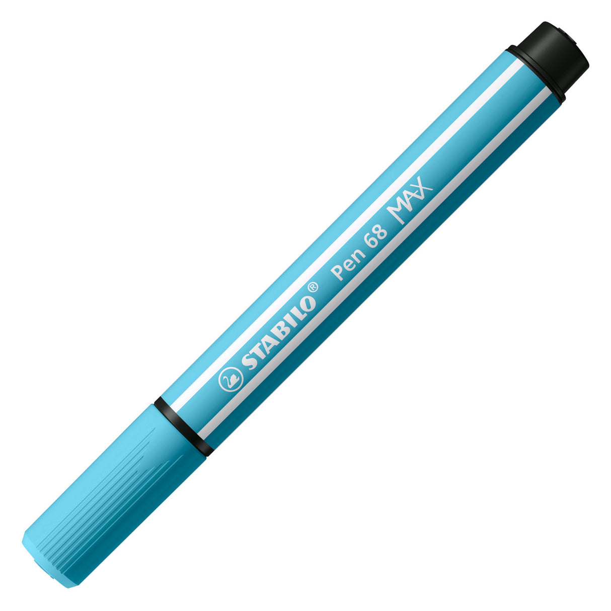 Stabilo pen 68 max arty - feutre à pointe biseautée épaisse - lot de 12 pièces