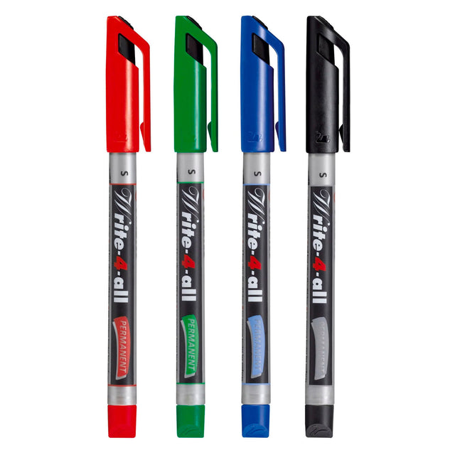 Marqueur permanent Stabilo write-4-all superfin (0,4 mm) - 4 pcs.