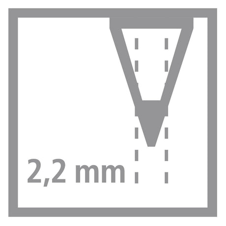 Stabilo easygraph s hb linkshandig grafietpotlood - licht blauw