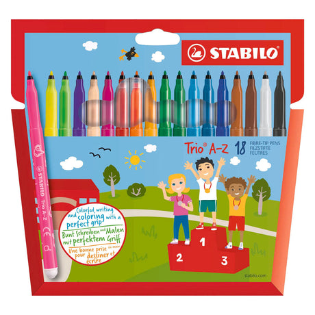 Feutres Stabilo trio a-z - 18 pcs.