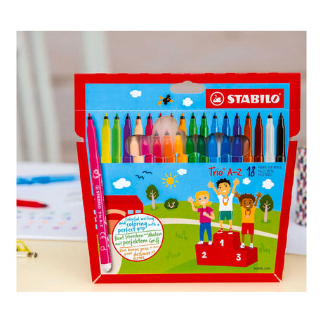Feutres Stabilo trio a-z - 18 pcs.