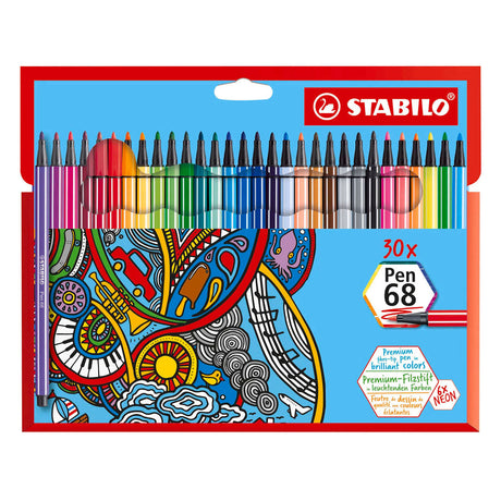Stylo Stabilo 68 feutres - 30 pcs.