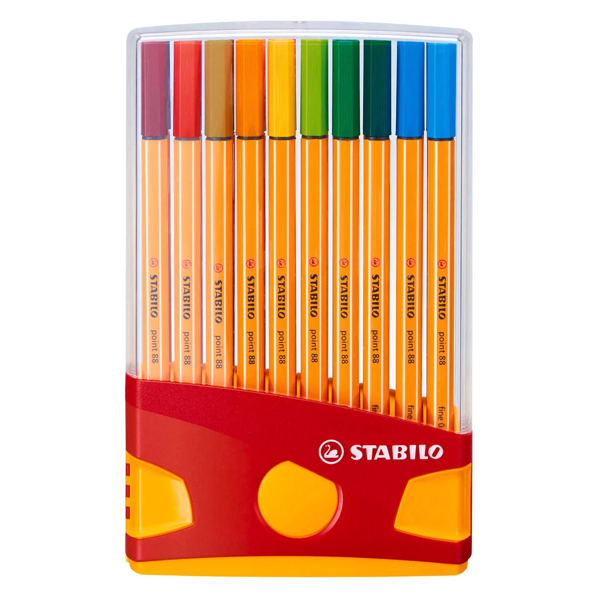 Stabilo écrivain fin point 88 20 pièces