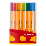 Stabilo écrivain fin point 88 20 pièces