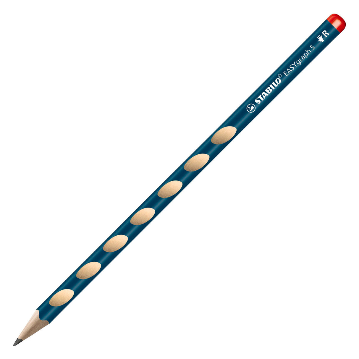 Stabilo easygraph s hb crayons graphite pour droitiers essence - 2 pcs.