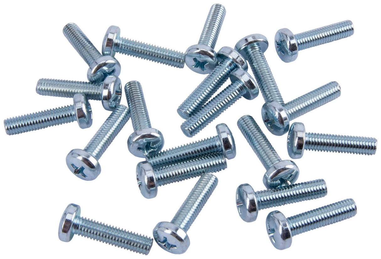 Vis à métal Dresselhaus filetée 5x20mm 20pcs. tête cylindrique à empreinte cruciforme