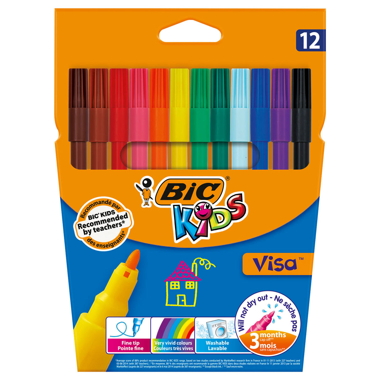 Bic Kids Visa, 12 °.