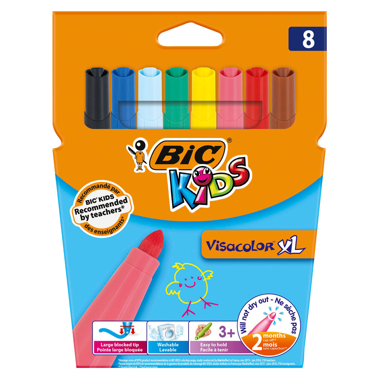 BIC Kids Visacolor XL, 8.