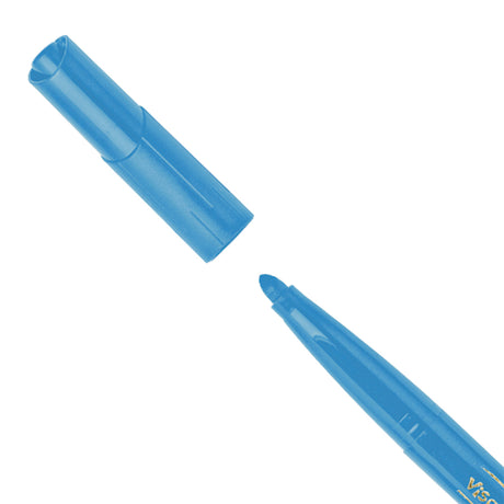 Marqueurs de couleur Bic Visa Color, largeur de trait 3 mm, bleu clair, 12 pièces 1 boîte