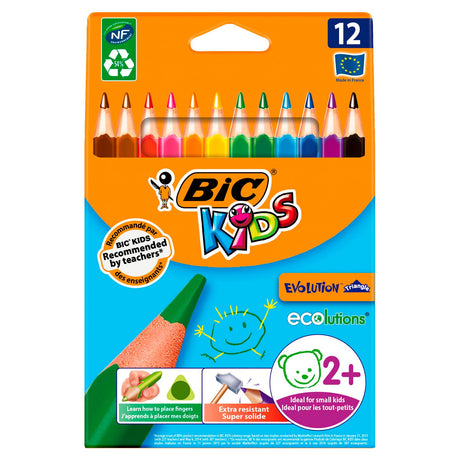 Bic https : www.cchobby.nl -evolution-coloured-pencils-l-14-cm-refill-5-mm-various-colours-12-piece-1-box