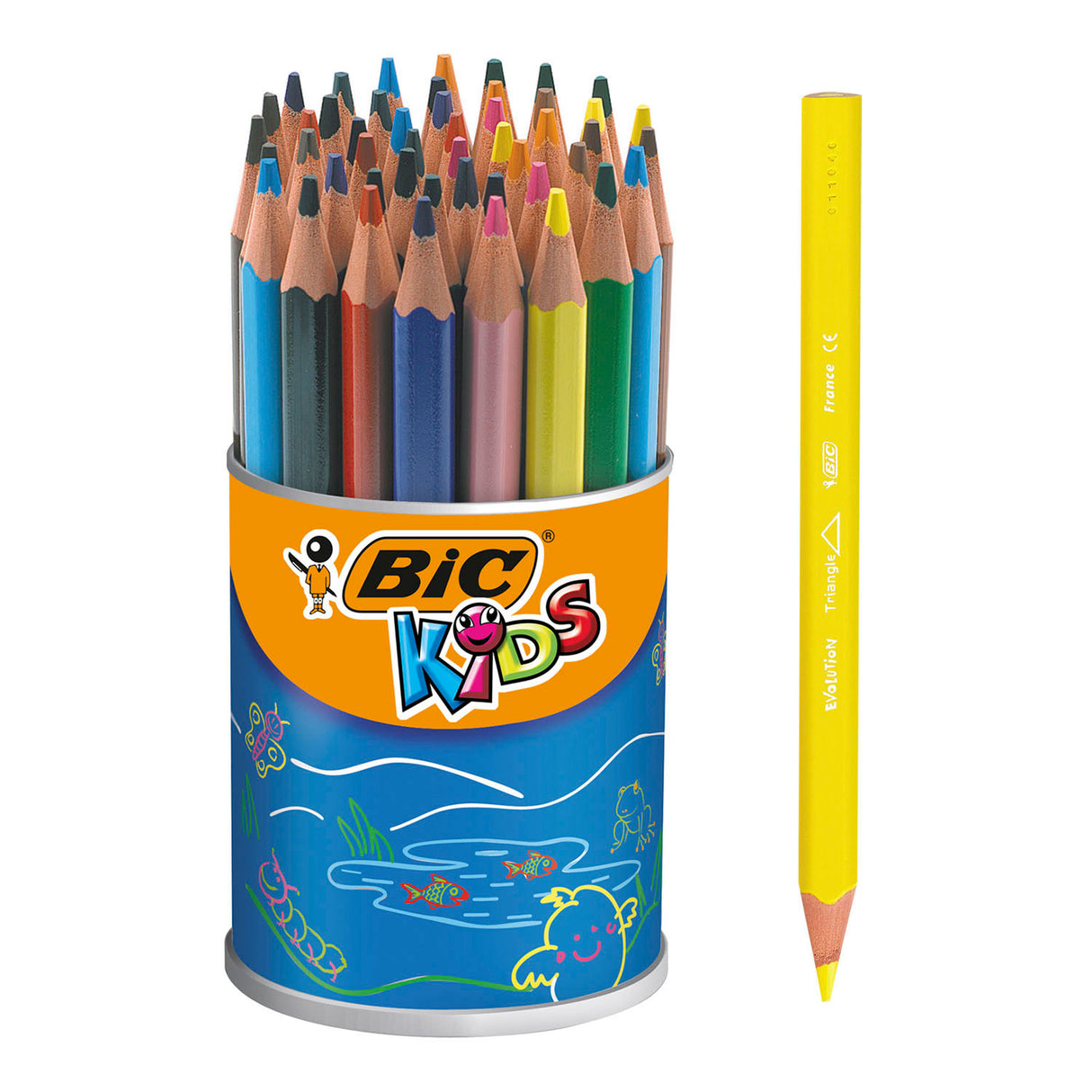 BIC Kids Ecolutions Evolution Triangle, 48 ..