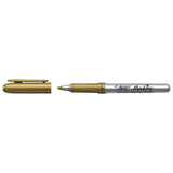 BIC Marker permanent or et argent