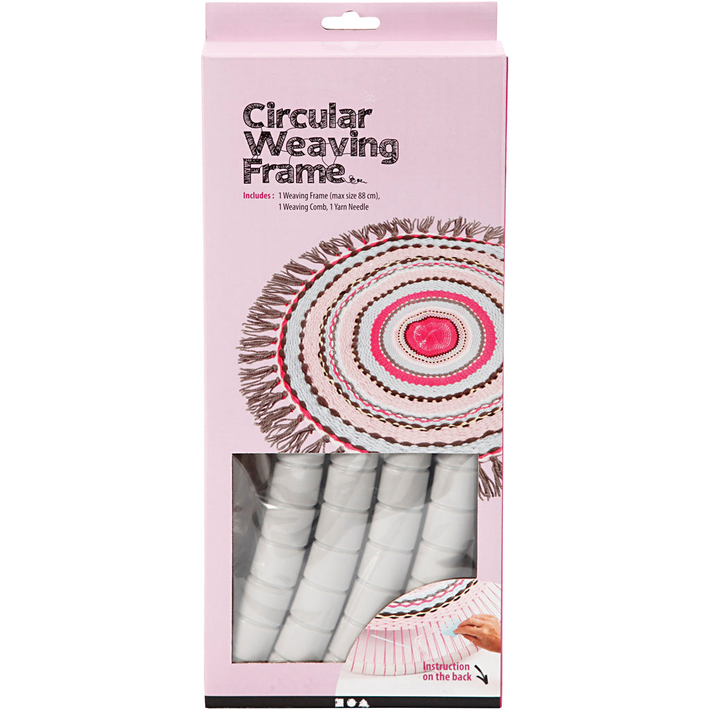Cadre de tissage rond Creativ company, d 88 cm, 1 pièce
