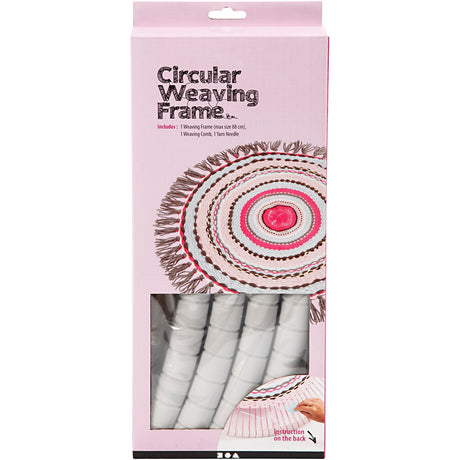 Cadre de tissage rond Creativ company, d 88 cm, 1 pièce