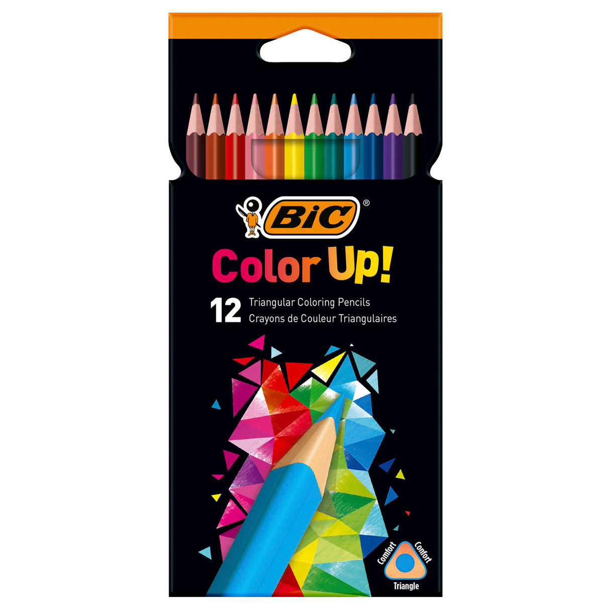 BIC Kids Color Up! Fargede blyanter, 12.