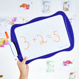 Tableau blanc double face Bic avec gomme et marqueur - jouet éducatif.