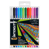 Bic intensity fineliners pastel, 12st.