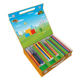 Étui à colorier Bic Kids Super Mario, 70 pièces.