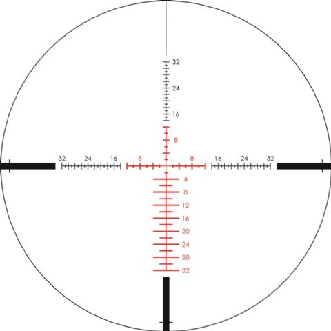 Lunette de visée Vortex Viper PST Gen II 2-10x32 FFP, EBR-4 MOA