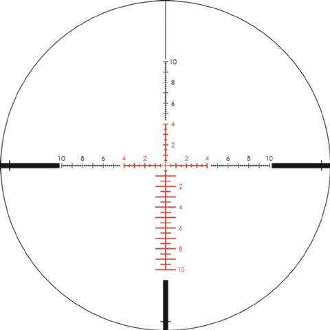 Lunette de visée Vortex Viper PST Gen II 2-10x32 FFP, EBR-4 Mrad