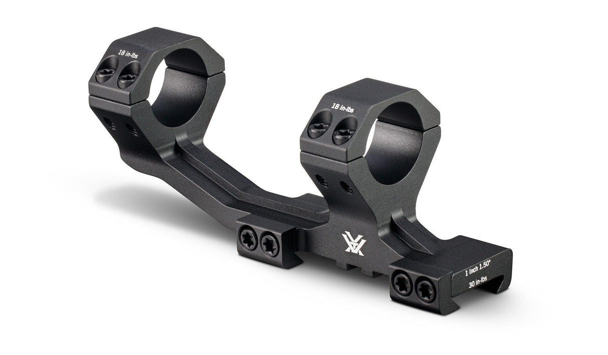 Vortex sport montage en porte-à-faux scm-01-150 25,4 mm