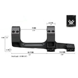 Cantilever étendu de précision Vortex 34 mm