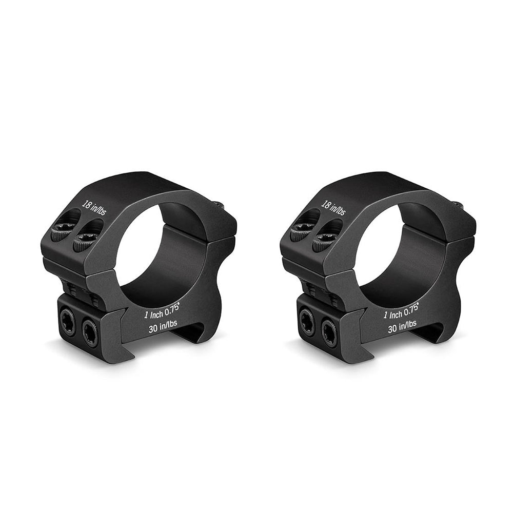 Anneaux de montage série Vortex pro pr1-l 25,4 mm bas