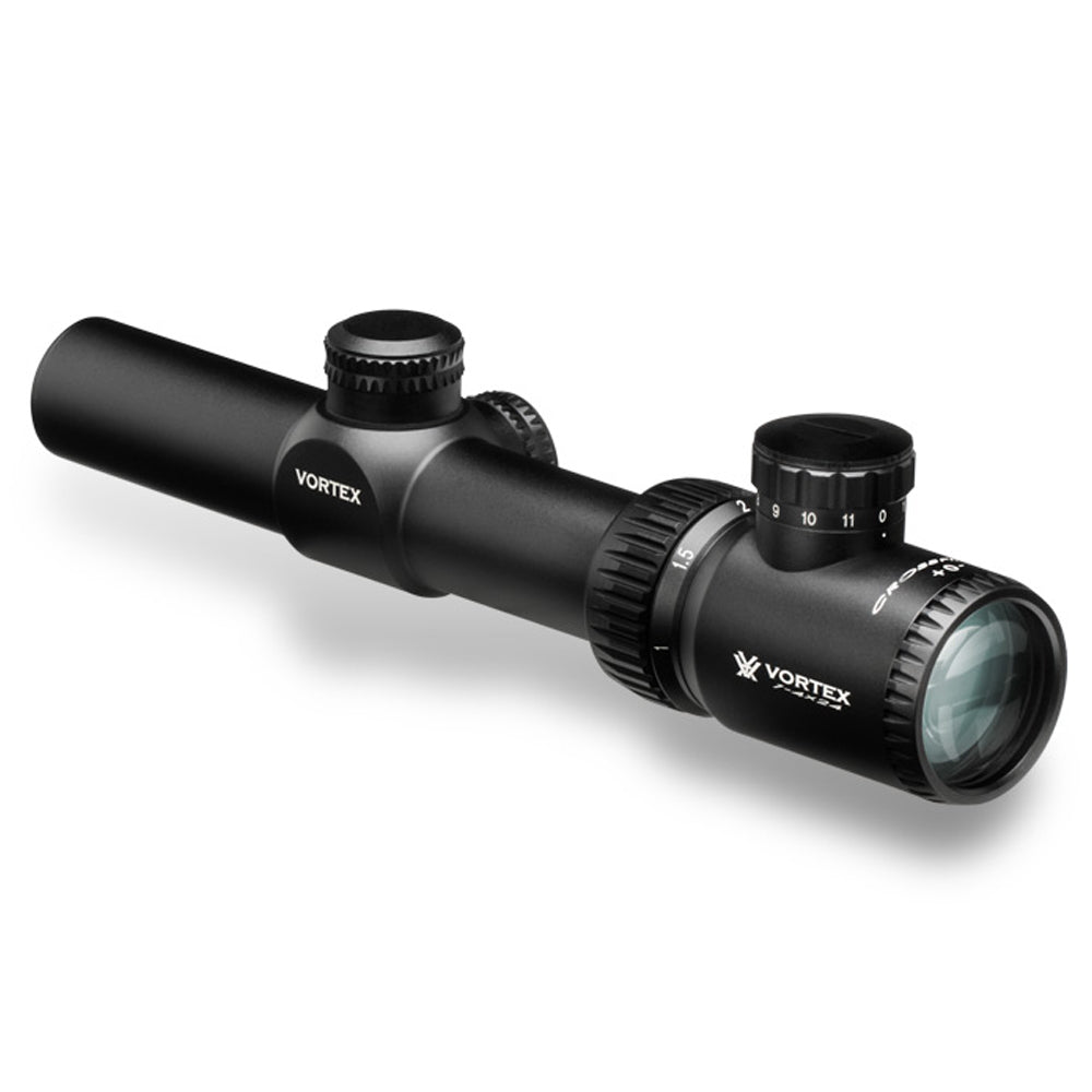 Lunette de visée Vortex Crossfire II 1-4x24 AR, réticule V-Brite (MOA)