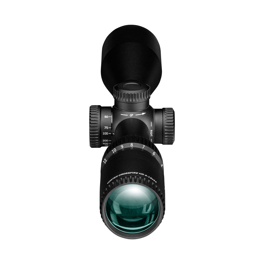 Lunette de visée Vortex Crossfire HD 4-12x44, réticule BDC à maintien mort (MOA)
