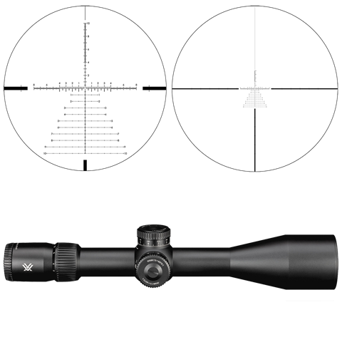 Lunette de visée Vortex venin 5-25x56 ffp, ebr-7c (mrad)