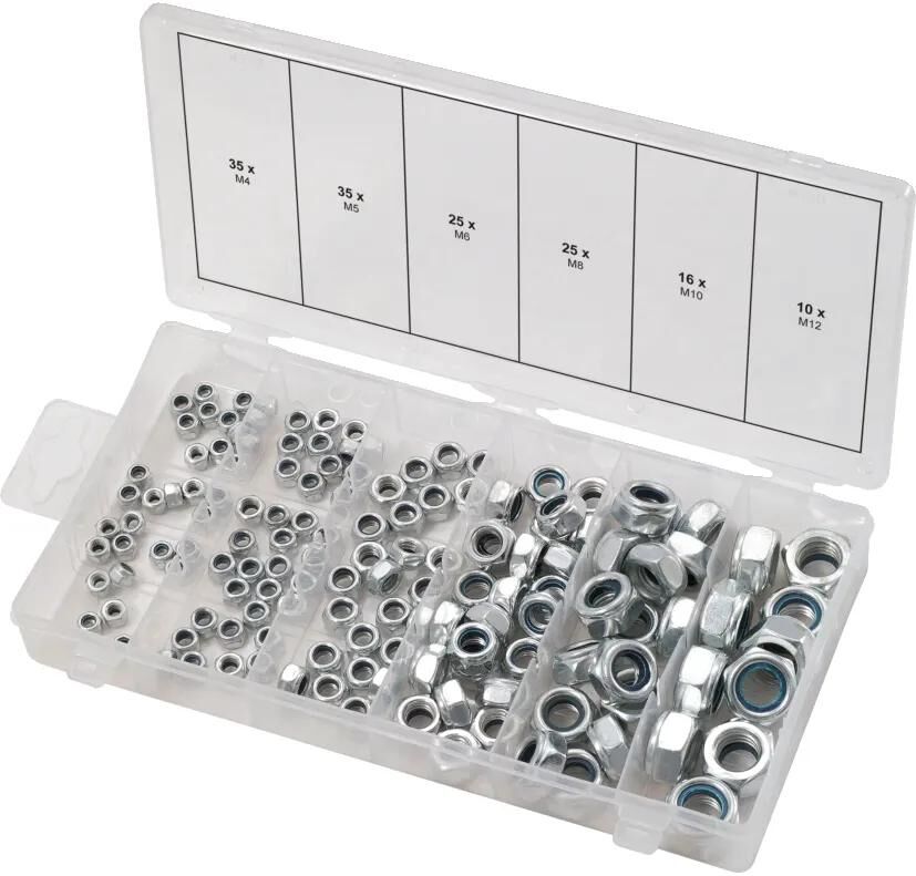 Ks tools ks-tools assortiment de contre-écrous contre-écrous assortis. .