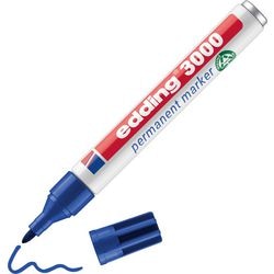 Marqueur permanent Edding 3000 (bleu)