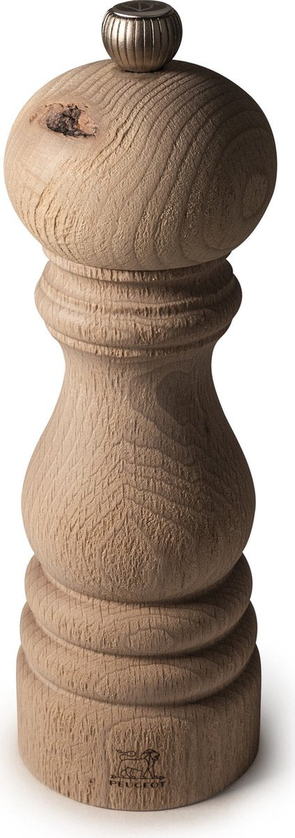Moulin à sel Peugeot paris nature 18 cm - nature - bois recyclé