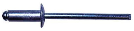 Gesipa pop rivet rivets aveugles 5x10 alu 500 m.tête ronde plate