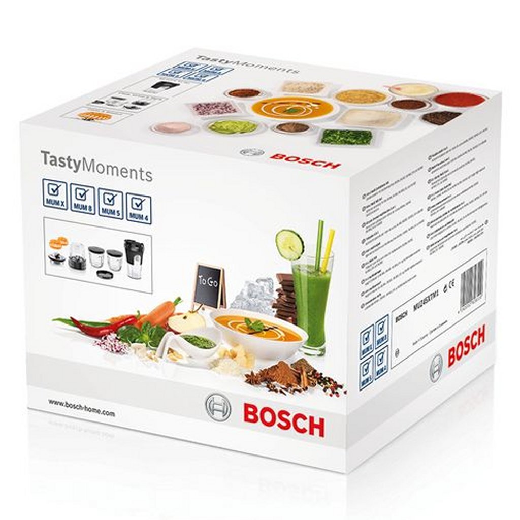 Bosch Muz4t5xt1 leckerometense set schwaarz transparent