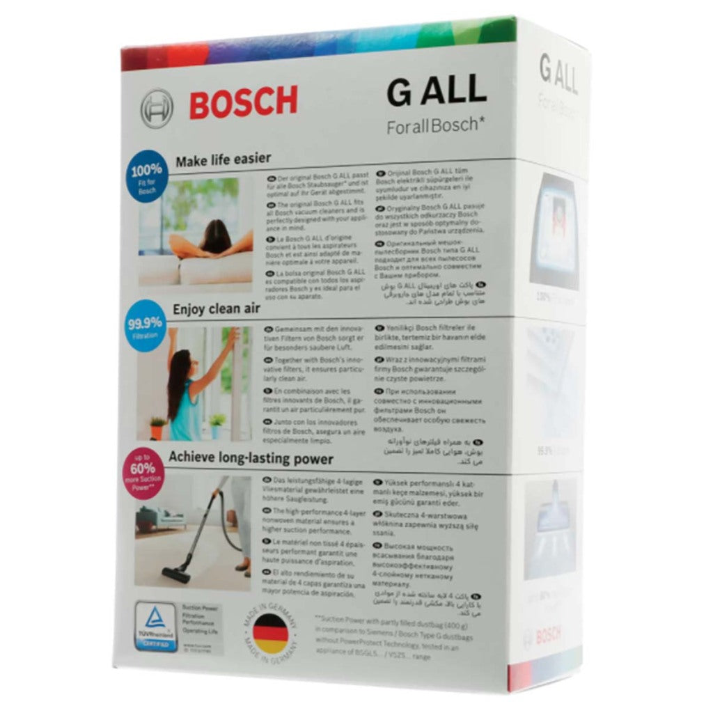 Bosch Bbz41f G Alle PowerPro -Staubbeutel 4 Teile