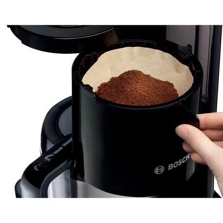 Bosch tka8a053 cafetière styline acier inoxydable noir