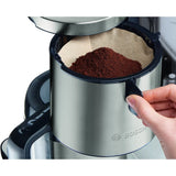 Bosch tka8a681 styline machine à café acier inoxydable blanc