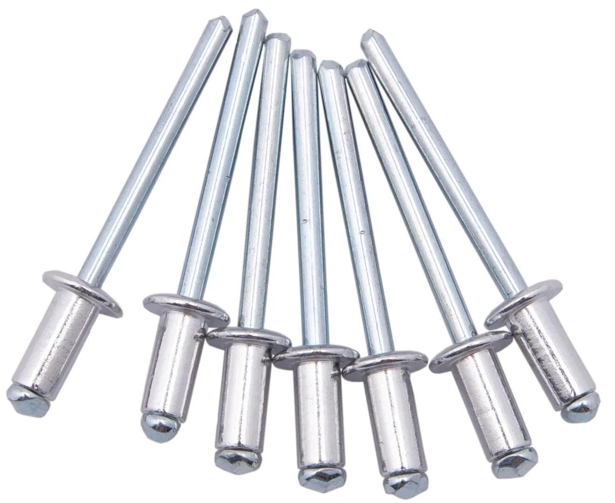 Rivet aveugle Dresselhaus rivets aveugles 4,8 x 10,0 mm acier aluminium, tête plate