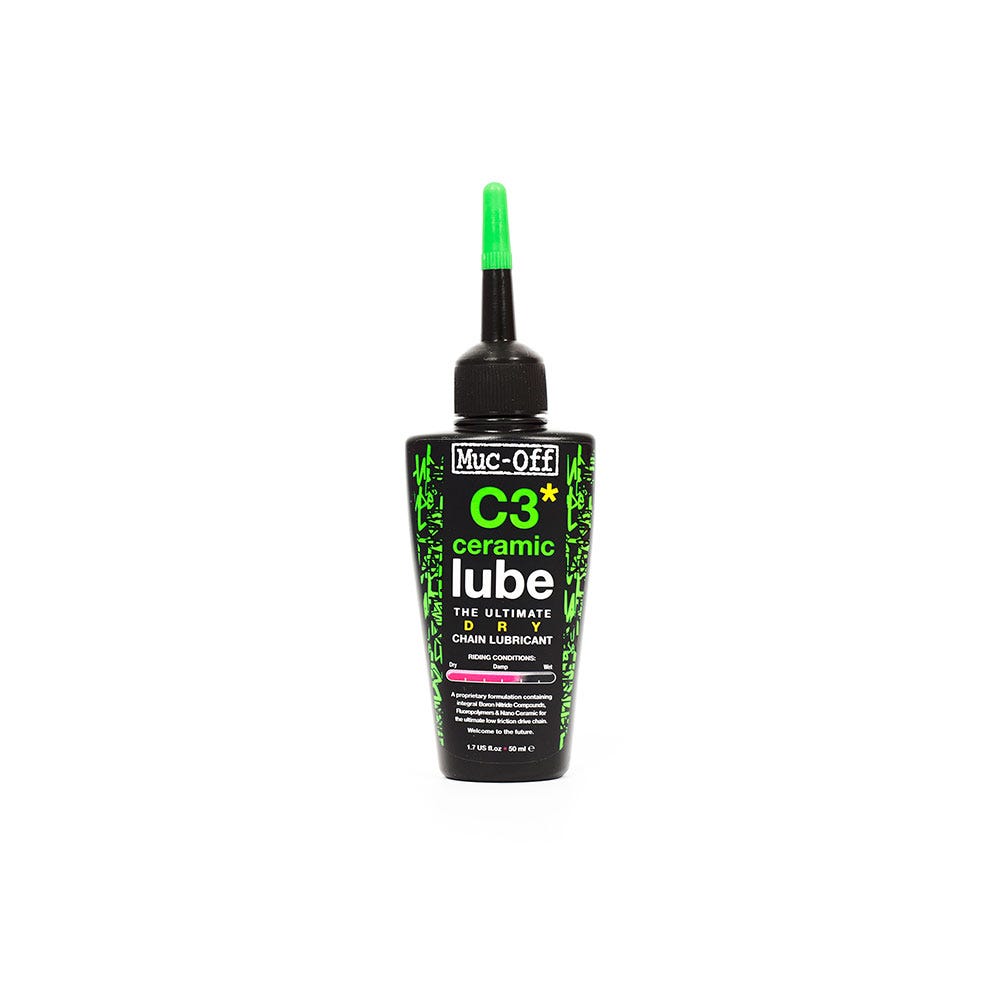 Muc-off c3 lubrifiant sec en céramique 50 ml noir