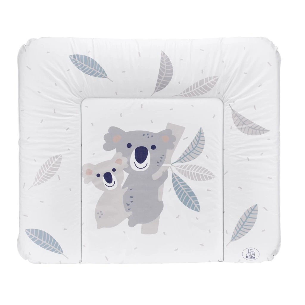 Rotho matelas à langer koala 85x72 cm blanc