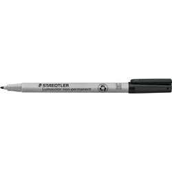 Stylo fibre Staedtler lumocolor 315 1.0mm noir à base d'eau