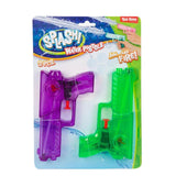 Toi-toys toi toys splash pistolet à eau transparent lot de 2 pièces 2 assortis